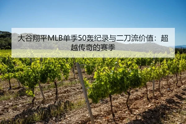 大谷翔平MLB单季50轰纪录与二刀流价值：超越传奇的赛季