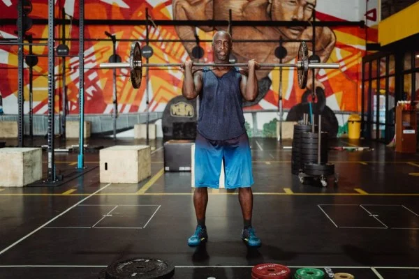 weightlifting barbell
